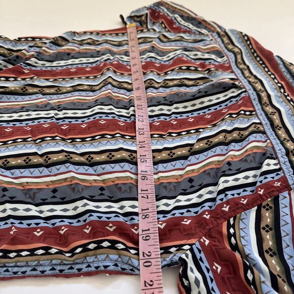 Pacsun Short Sleeve Collared‎ Shirt Mens Tribal Casino Southwestern Size Medium - Picture 6 of 7